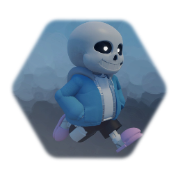 Sans walking animation
