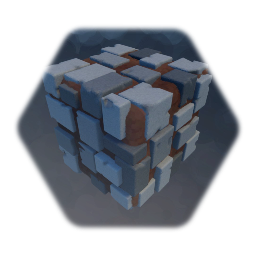 Cubo con adoquín 1