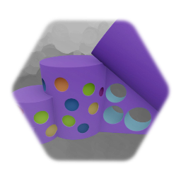 Colorful Cutout Slide