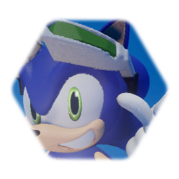 Riders Sonic The Hedgehog Stylized
