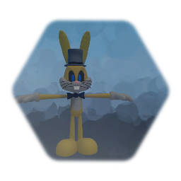 Golden bugs bunny from Five nights at looney tunes