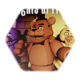Fnaf Dreams edition poster