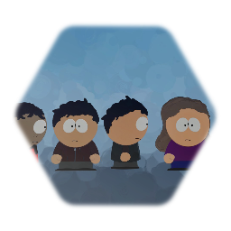 Me and my freinds in south park
