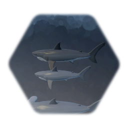 Working Swimming Shark Enemies