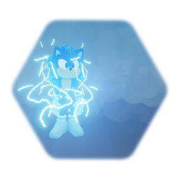 Movie Sonic Full Power with old Shoes