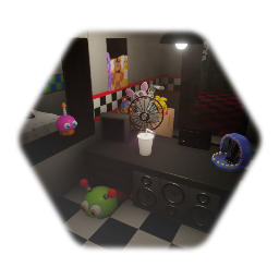 Free To Use FNaF Map (INCLUDING LOGIC / CAMERAS)