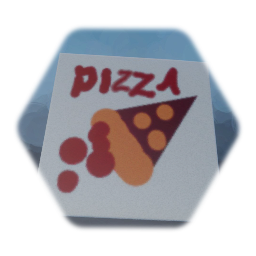 [ 1 SCULPTURE ] PIZZA BOX