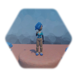 If Tari was in crash team racing Tari winning animation