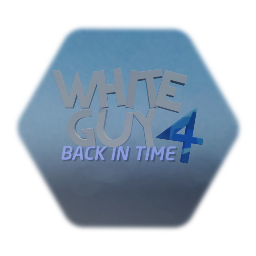 White Guy 4: BACK IN TIME logo but text is better