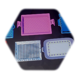Various serving trays