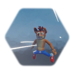 Strong wind death animation