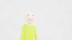 Baldi falling down stairs