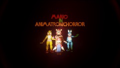 Mario in animatronic horror