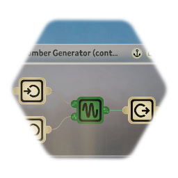 Random Number Generator (continuous, -1 to 1)
