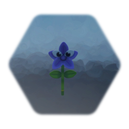 Dancing Purple Flower (Gex 2)