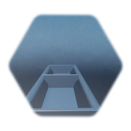 Inverted Coaster Track Piece - Short