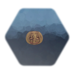 Wooden Pumpkin