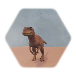 Jurassic park 2 male Raptor