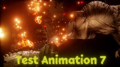 Test animation 7:T-Rex vs Giganotosaurus