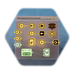 Increasing Running Speed x2 w/ <l1> <l2> <r1> or <r2>