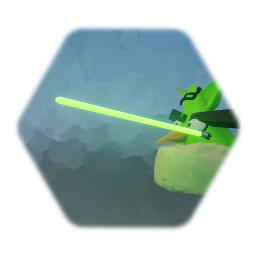 Angry bird yoda