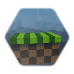 Green hill zone block