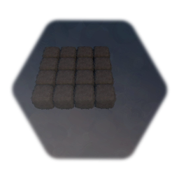 Crumbling rock platform