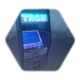 Tron Arcade cabinet