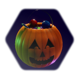 Halloween Pumpkin Bucket