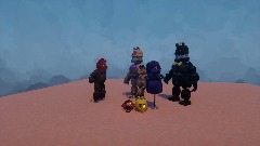 Burnt animatronics vs Nightmare and Nightmare fredbear