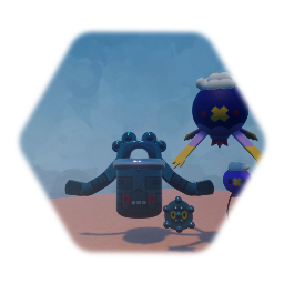 Pokemon - Bronzor, Bronzong, Drifloon, Drifblim