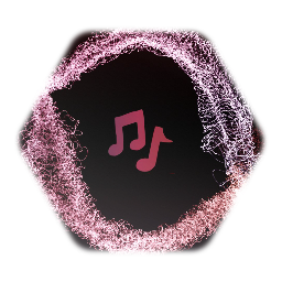 Shattered clouds in purple