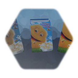 Sugar P uffs box art