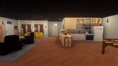 Joey & Chandler apartment