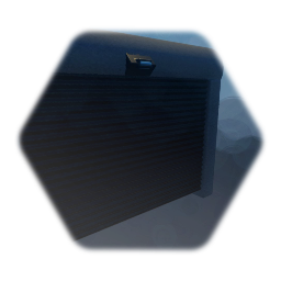 Garage Door with Sensor Light