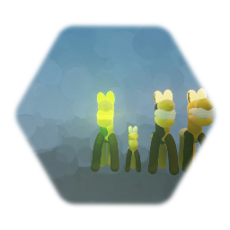 Remix of Yello,purplo and baby yello and purplo Garten of Door