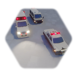 緊急車両セット