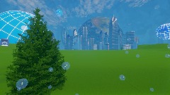 Distant city