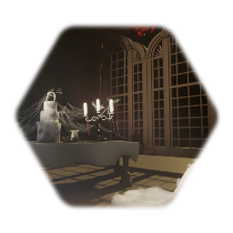 The ghost of miss Havisham Great  expectations. Charles Dickens