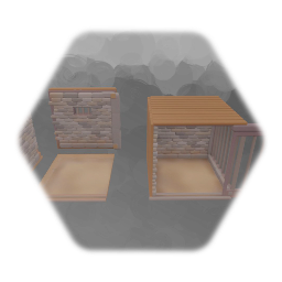Wild West Jail Cell Builder - Unexciting Asset Jam Jail Edition