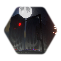 Twilight in the city