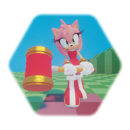 Amy Rose (Model made by xGoneGiveItToYa)
