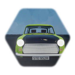 Mr. Bean's Mini Cooper (Cartoon Version)