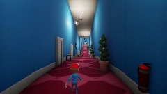 The Wobbly Wave in a Building Corridor