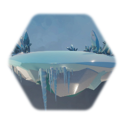 Levitating Iceblock ( low quality)