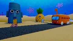 Spongebob get run over