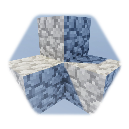Cobblestone Block · Minecraft *(Opaque Square Flecked!)*