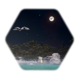 Japanese Open-air bath (露天風呂)