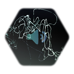 Midcentury Wooden Cabinet Door Open