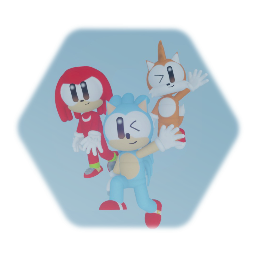 Sonic, Tails And Knuckles